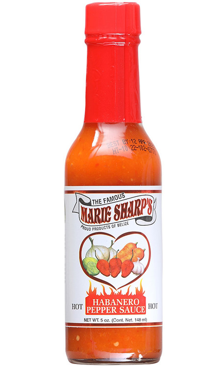Marie Sharp's Sauce – scharf, Habanero-Chili, 5oz