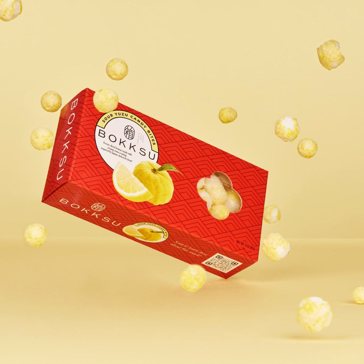 Süßigkeiten – sauer, Yuzu, japanisch, Stücke