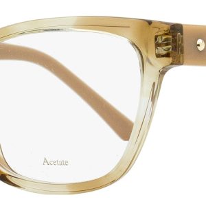 Jimmy Choo Brille – Damen, Schmetterlingsmotiv, Streifenmuster, Rosa – JC334 / HR5 / 52mm