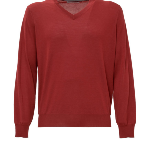 Brunello Cucinelli Pullover – Herren, neu, V-Ausschnitt, Langarm, 100% Kaschmir