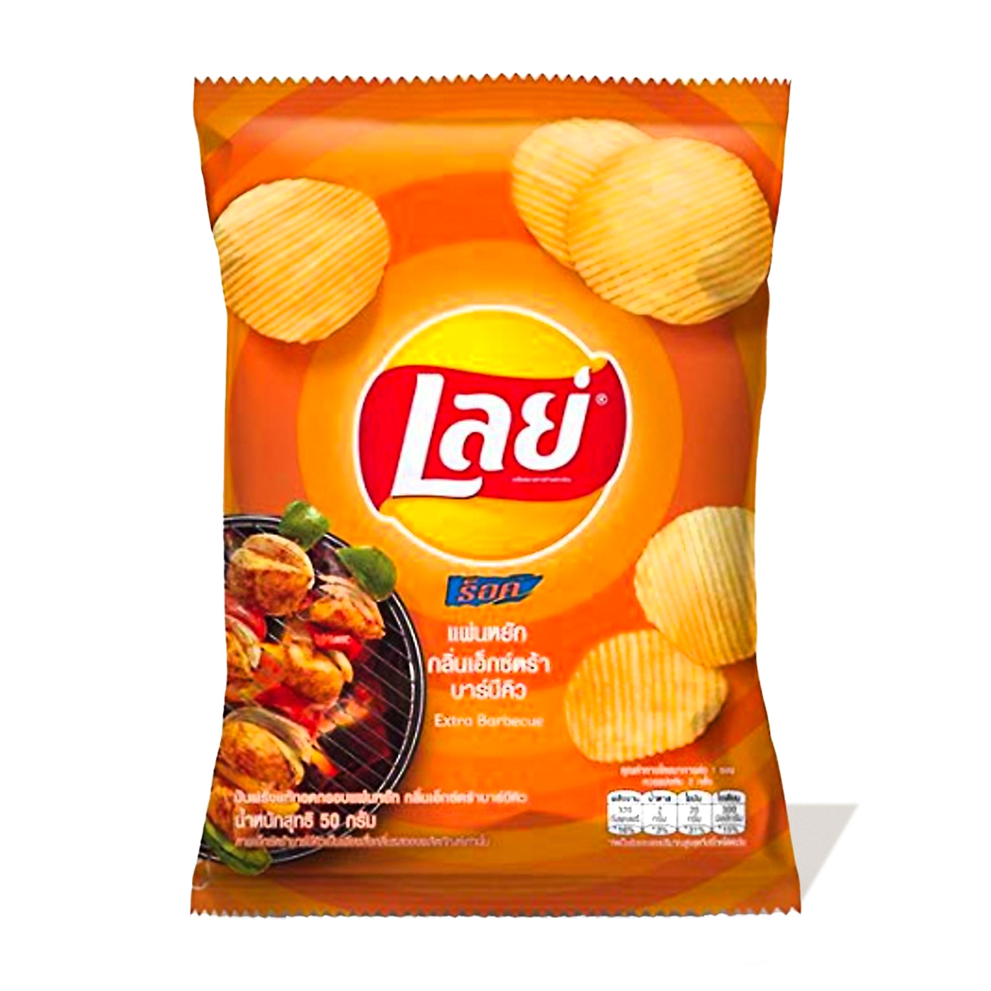 Lay's Kartoffelchips – extra, BBQ