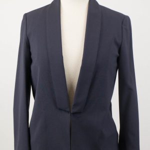 Damen-Blazer aus Wollmischung – Blau