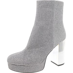 Stiefel – Glitzer, Canvas, wadenlang