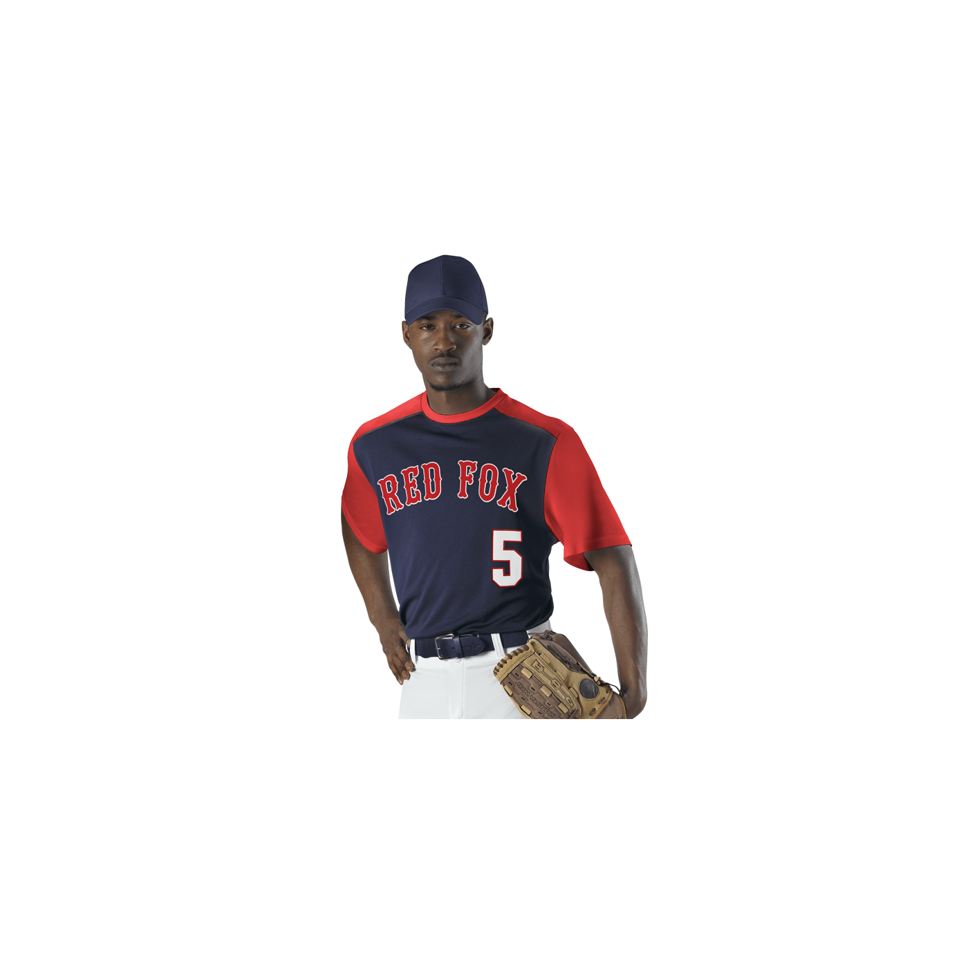 Alleson Baseballtrikot – Herren, Rundhalsausschnitt