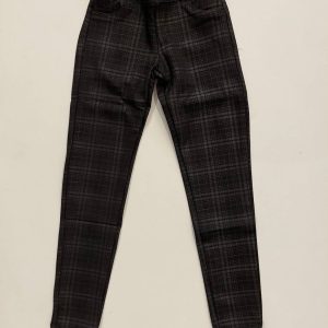 Hose – Mädchen, Muster, eng anliegend, Karomuster