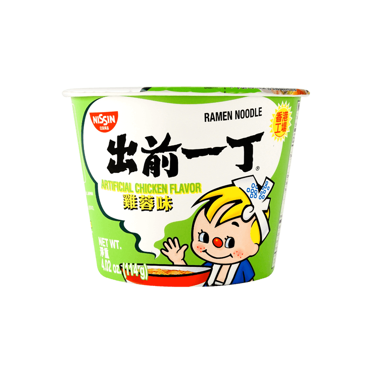 Nissin Ramen-Nudeln mit Hähnchengeschmack