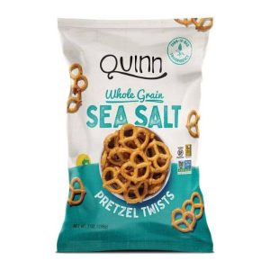 Quinn klassische Salzbrezeln mit Meersalz, 7oz