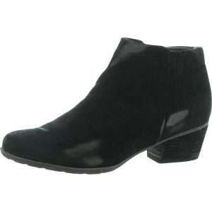Wasserdichte Veloursleder-Stiefeletten