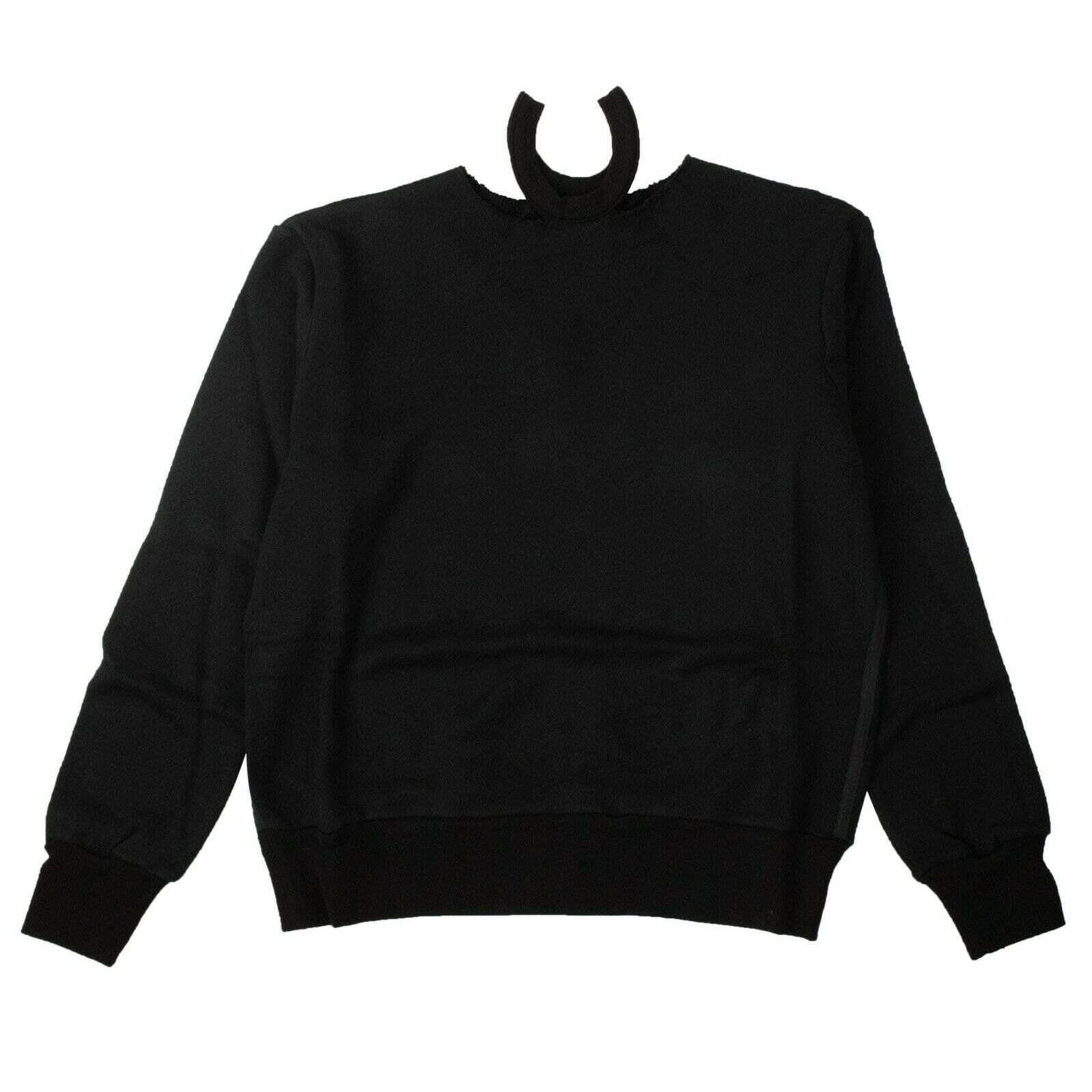 Unravel Project Pullover – weite Passform, Cut-outs, Schwarz