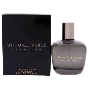 Sean John Unforgivable – Eau de Toilette – Herren, 2.5 oz, Spray