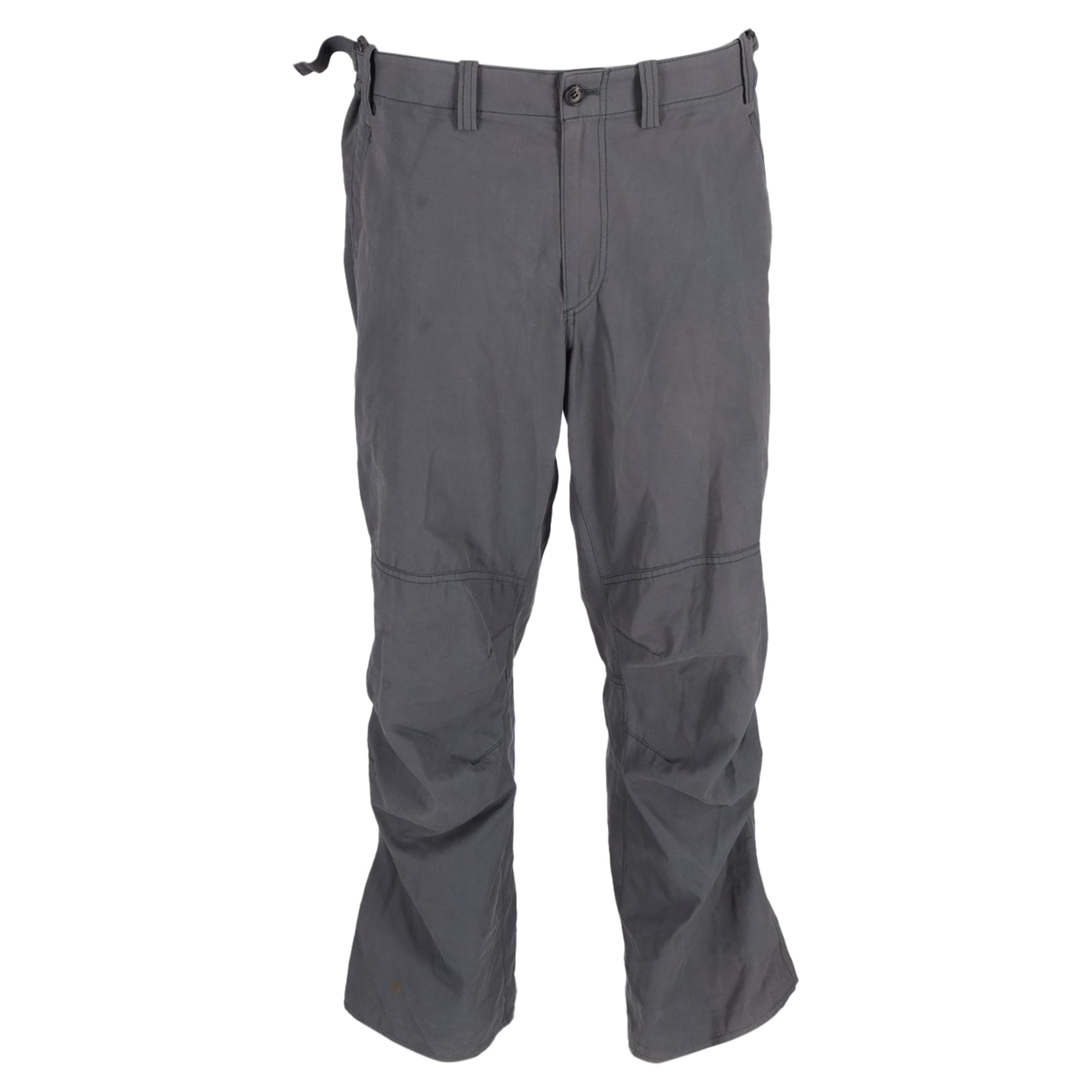 Issey Miyake Nylonhose mit geradem Bein – Grau