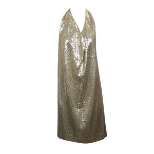 Bottega Veneta Paillettenkleid – Goldfarben