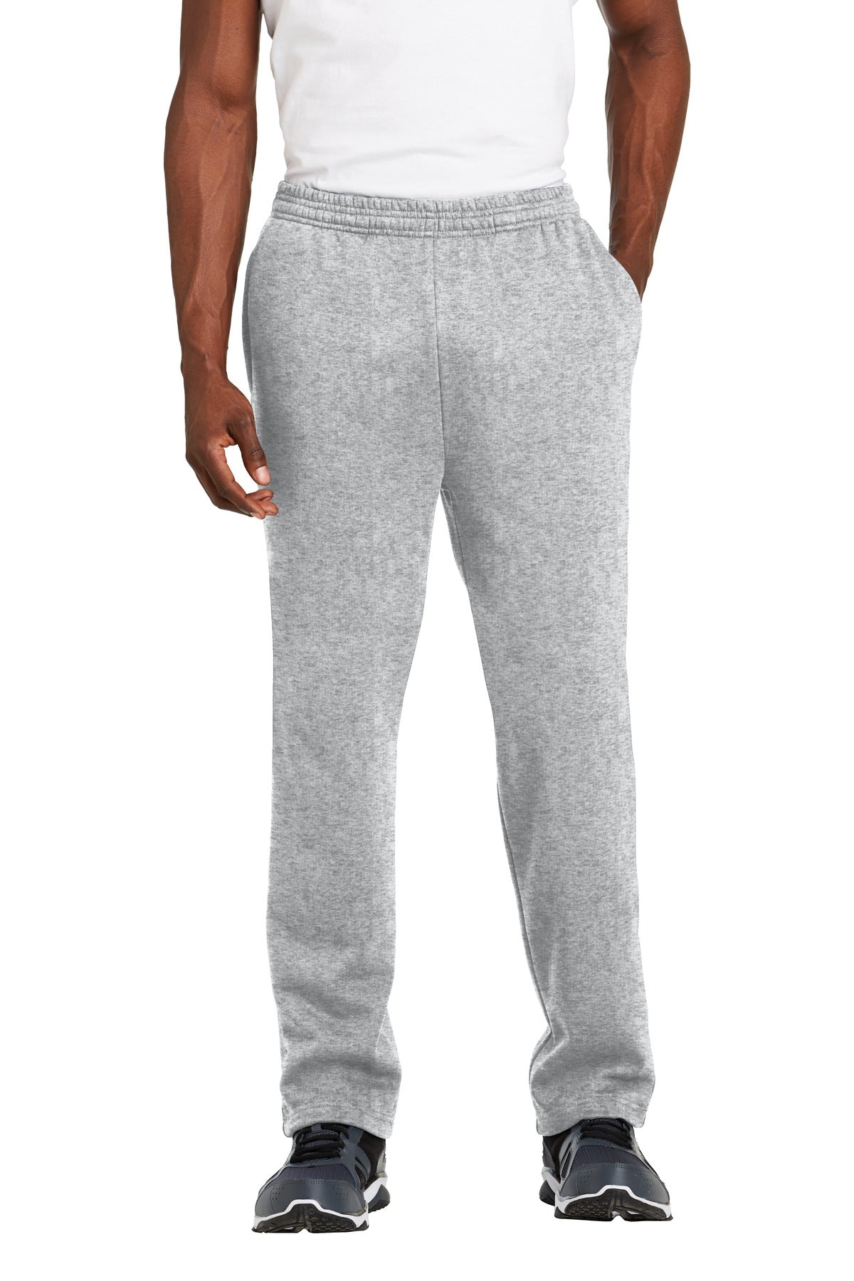 Sport-Tek Jogginghose – Herren, offener Saum