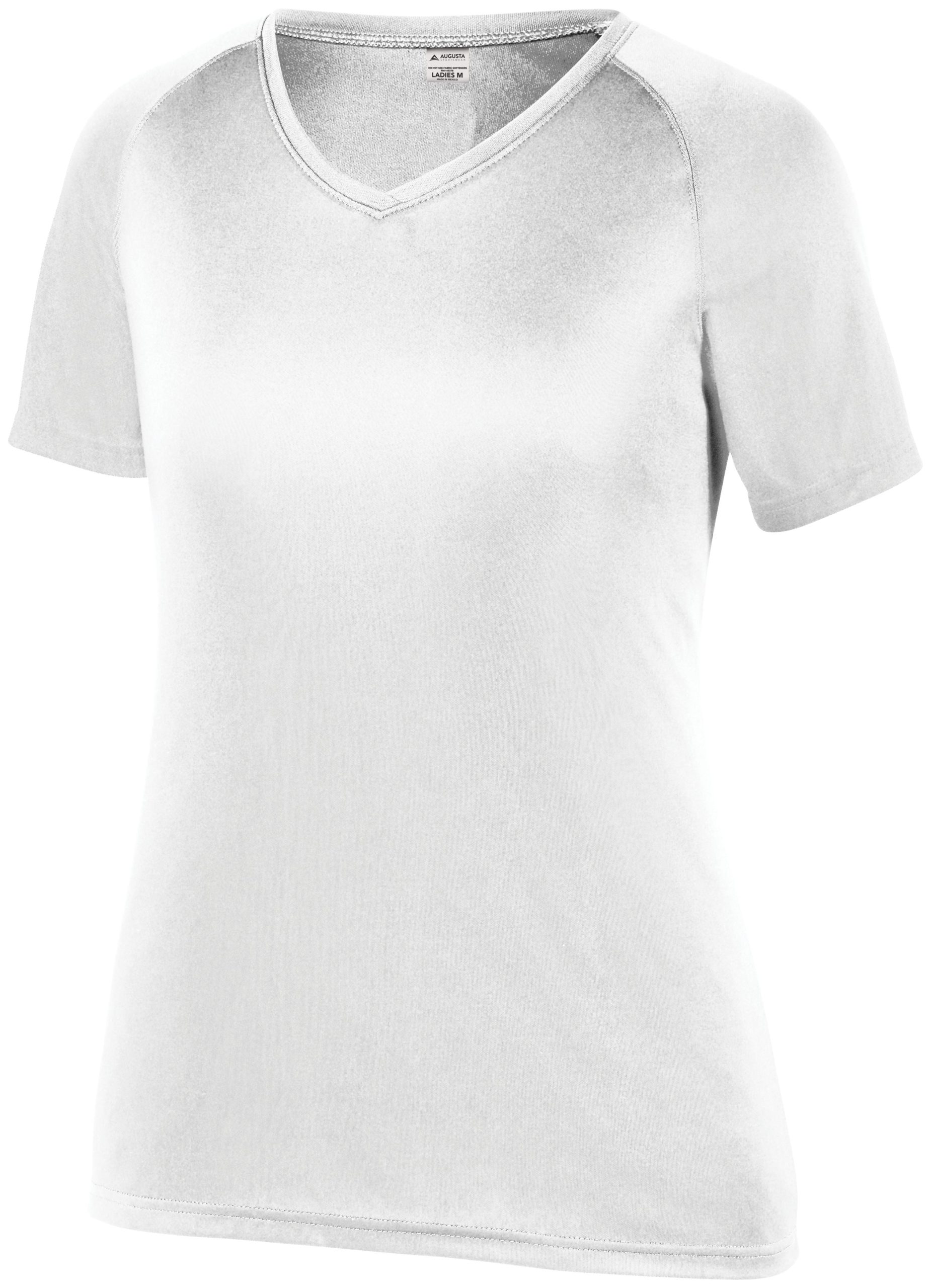 Augusta Attain Wicking T-Shirt – Mädchen, Raglan, Ärmel
