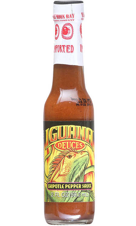 Iguana Chilisauce – rauchig, Chipotle, Mini, 2oz