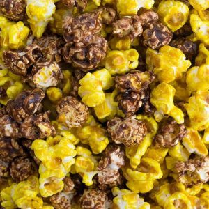 Schokoladen-Bananen-Popcorn