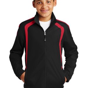 Sport-Tek Colorblock Raglan Jacke – Jugendliche – YST60