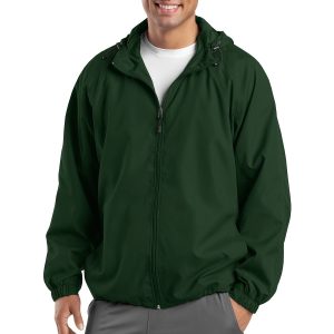 Sport-Tek Jacke – Herren, lange Größen, mit Kapuze, Raglan