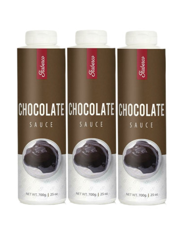 Itaberco Schokoladensauce – 25 oz, Packung mit 3