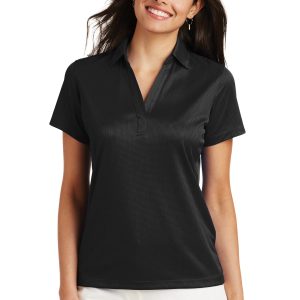 Port Authority Poloshirt – Damen, Performance, fein, Jacquard – L528