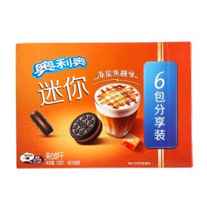 Oreo Mini-Kekse mit Meersalz-Karamell-Geschmack, 120g