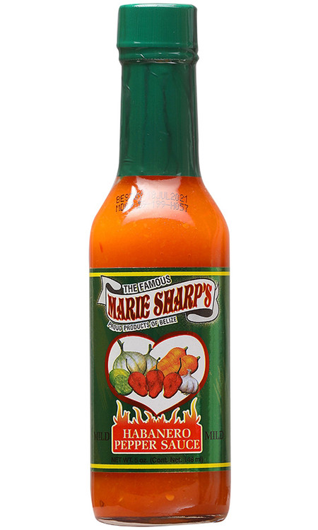 Marie Sharp's scharfe Sauce – mild, Habanero, 5oz