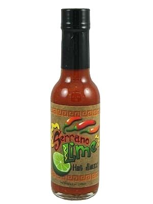 scharfe Sauce – Serrano, Limette, 5oz