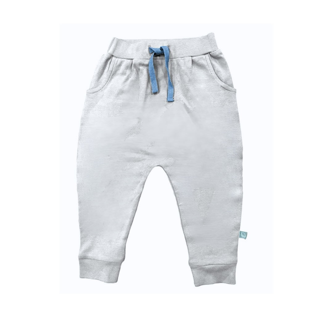 Loungehose – Elfenbein, Hasenmotiv