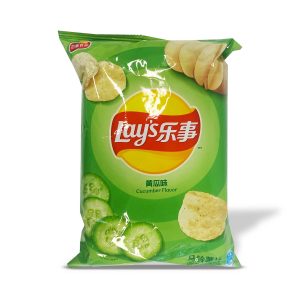 Lay's Kartoffelchips mit Gurkengeschmack