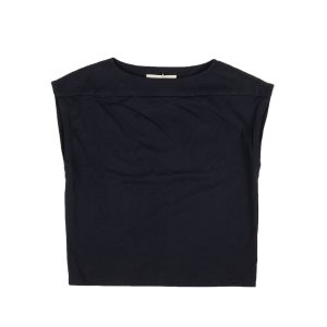Gestepptes Top – Marineblau