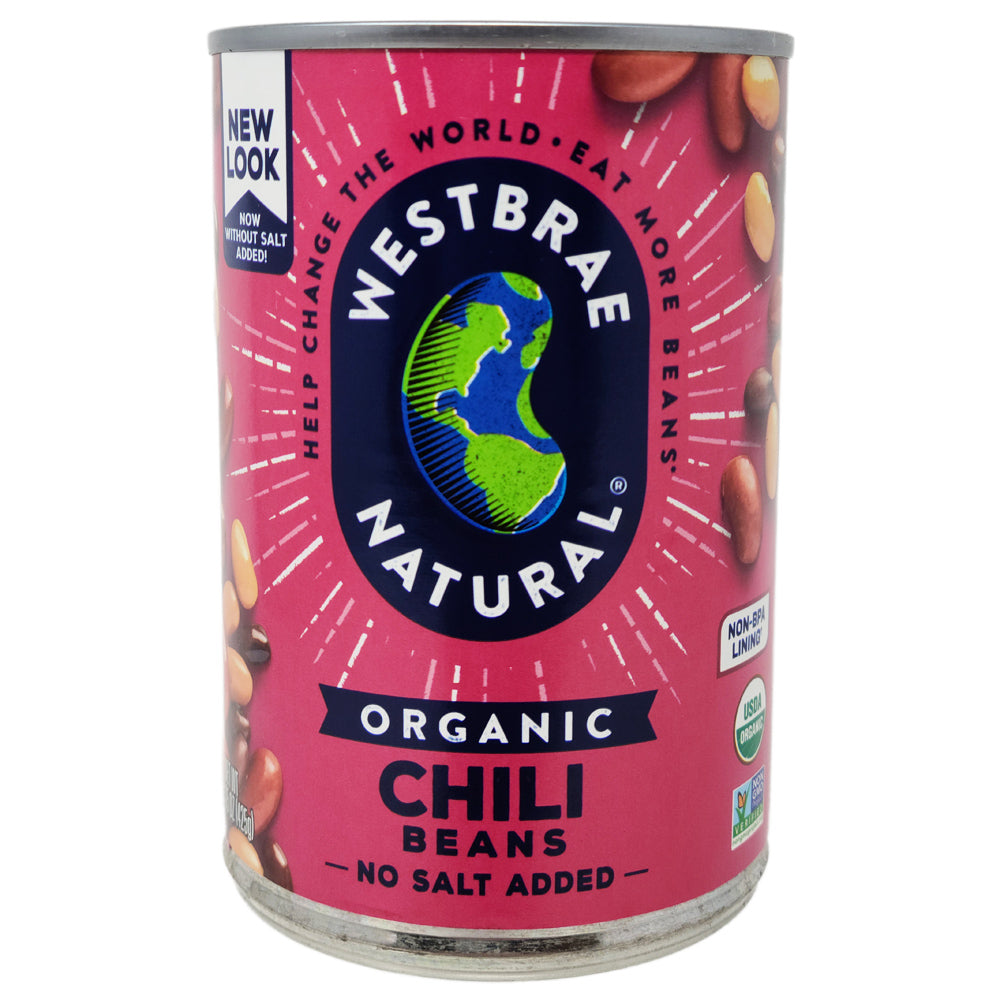 Westbrae Bio-Chilibohnen ohne Salzzusatz, 15oz