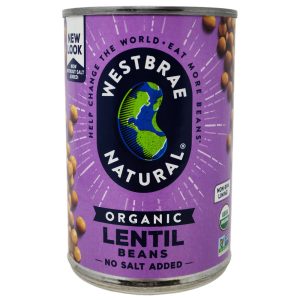 Westbrae Bio-Linsen ohne Salzzusatz, 15oz