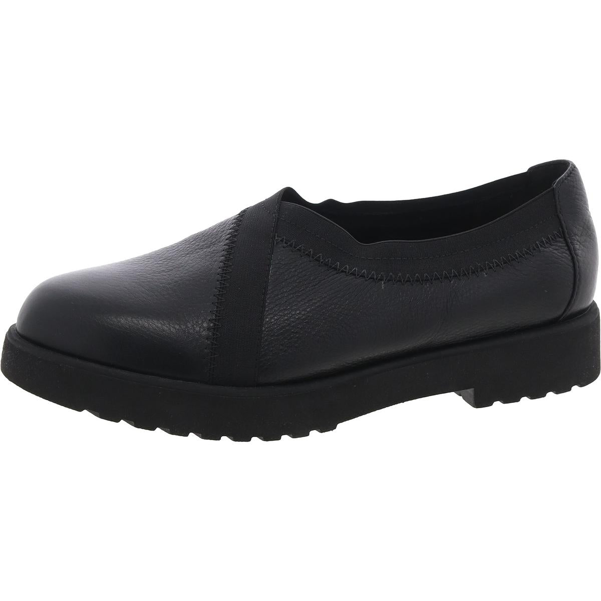 Slip-on-Sneaker – Stretch, Leder