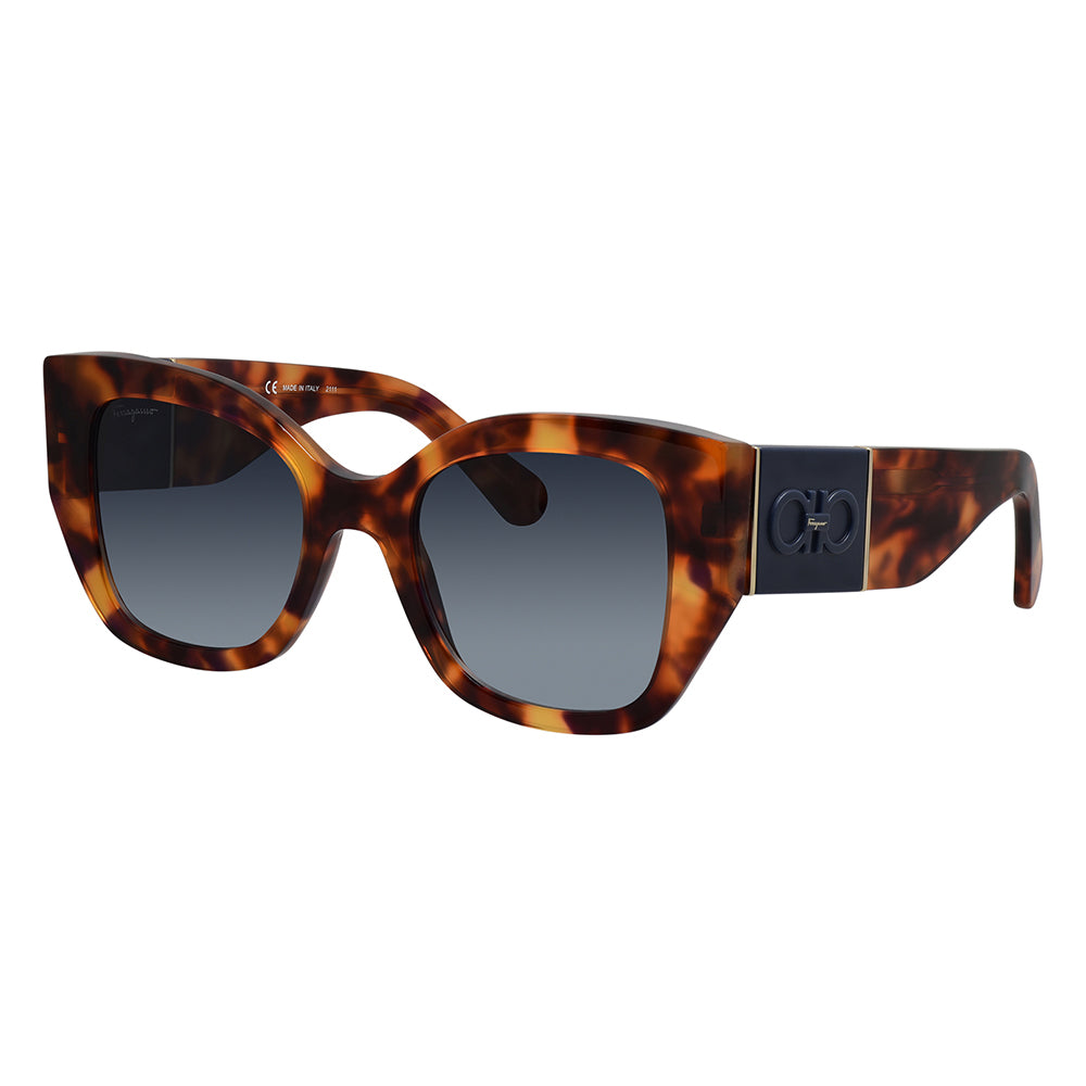 Salvatore Ferragamo Sonnenbrille – Damen, quadratisch – SF / 1045S / 609 / 51mm