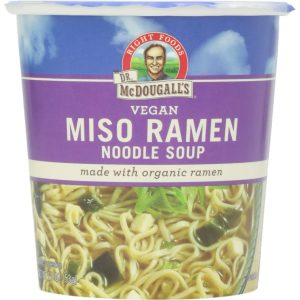 Dr. McDougall's vegane Miso-Ramen-Nudelsuppe, 1.9 Oz, 6er-Pack