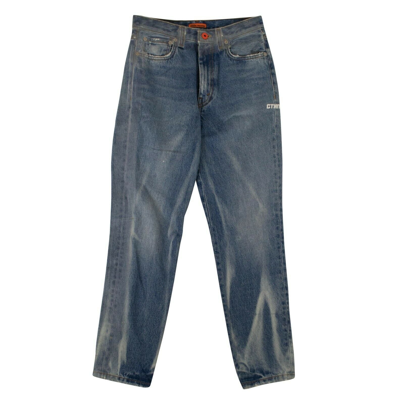 Damen-Jeans mit geradem Bein – Blau