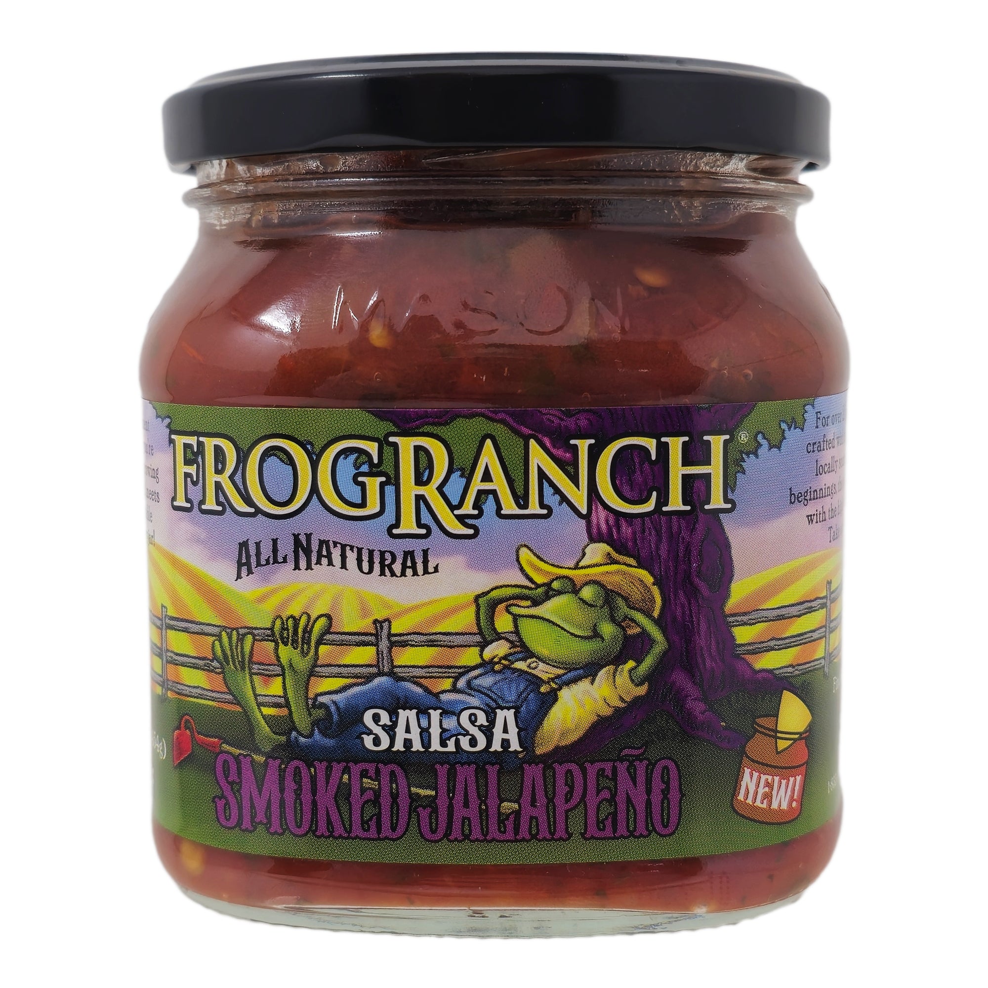 Frog Ranch Salsa – geräuchert, Jalapeño, natriumarm