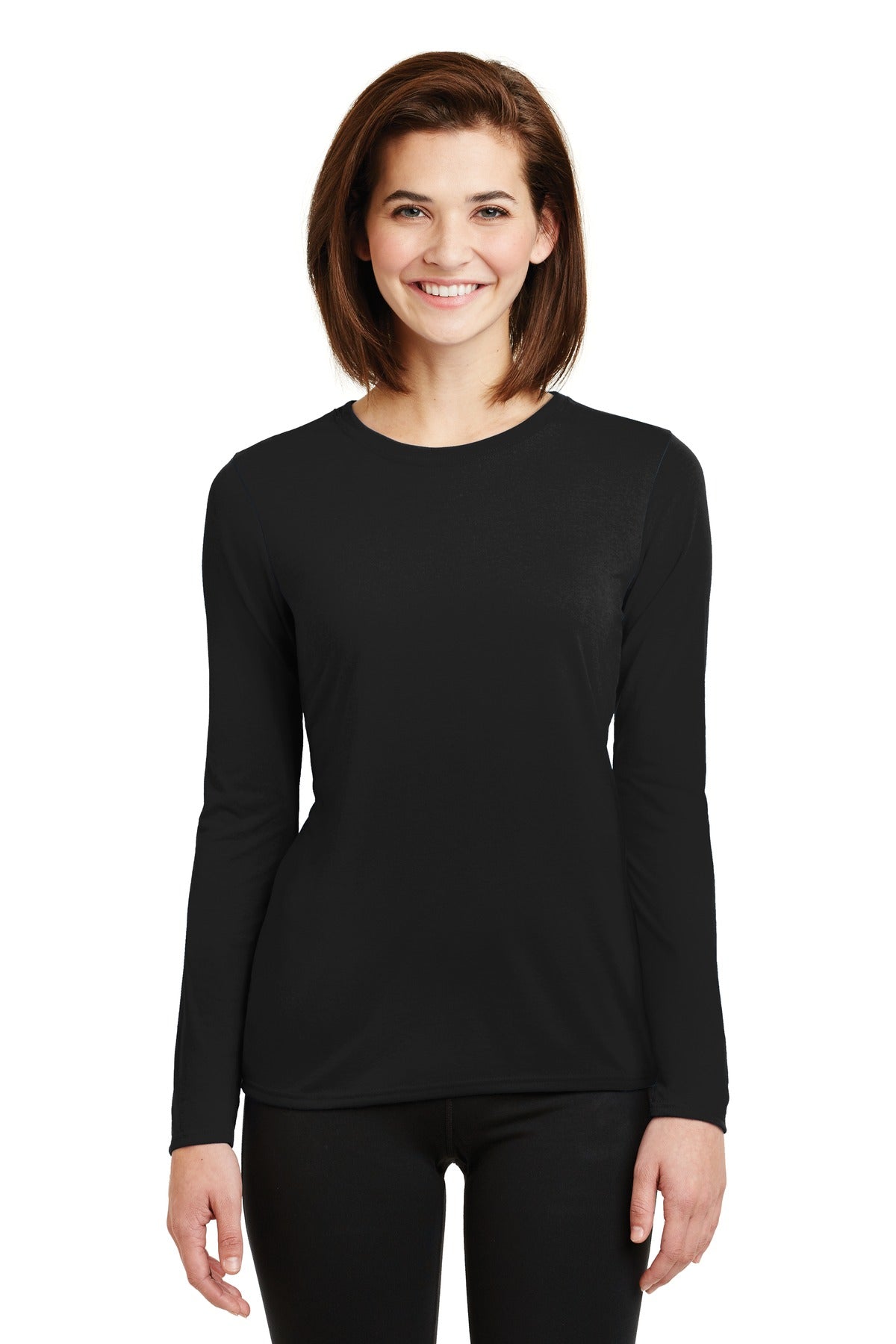 Gildan Gildan T-Shirt – Damen, Performance, Langarm