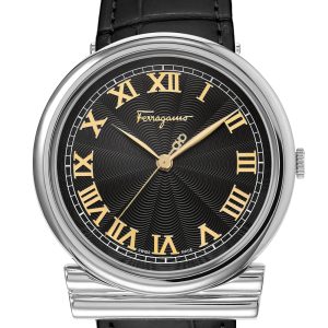 Ferragamo Quarz-Armbanduhr – Damen, Leder – 34mm