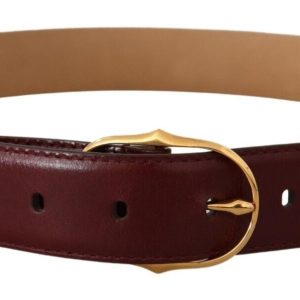 Dolce & Gabbana Gürtel – Leder, Metall, oval, Schnalle, Damen – 7143909654588