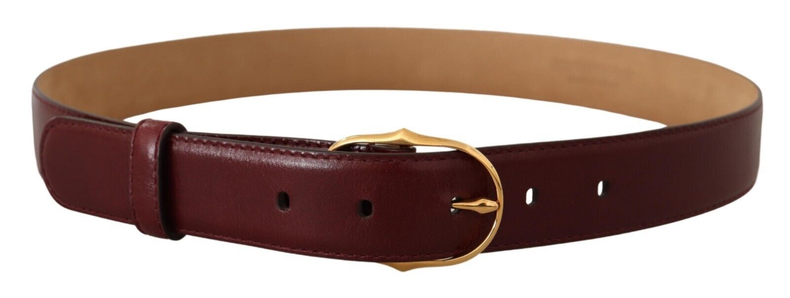 Dolce & Gabbana Gürtel – Leder, Metall, oval, Schnalle, Damen – 7143909654588