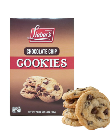 Lieber's Kekse mit Schokoladenstückchen – koscher für Pessach, 5.3 oz