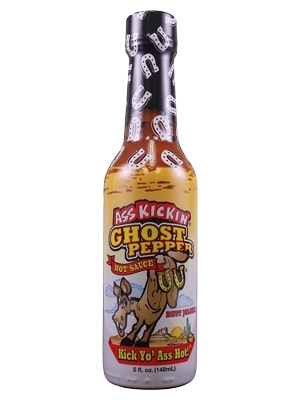 Ass Kickin' scharfe Sauce – Bhut-Jolokia-Chili