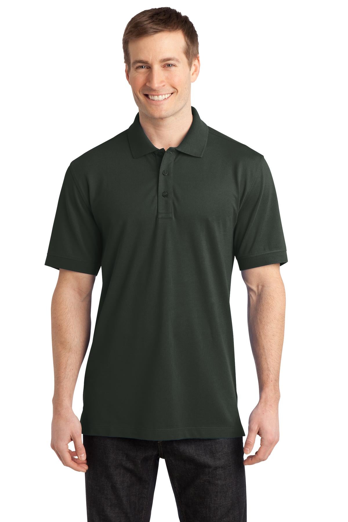 Port Authority Herren-Poloshirt aus Stretch-Piqué – K555