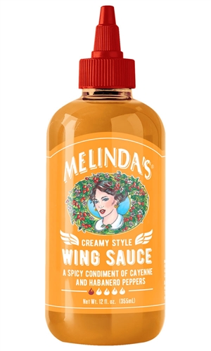 Melinda's Wingsauce – cremig, Stil, Cayennepfeffer, Habanero, 12oz