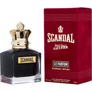 Jean Paul Gaultier Scandal Le Parfum Pour Homme – Eau de Parfum – Intense, Spray, nachfüllbar, 3.4 Oz, Herren
