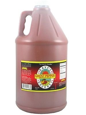 Dave's Gourmet scharfe Sauce – Bhut-Jolokia-Chili, Gallon, 128oz
