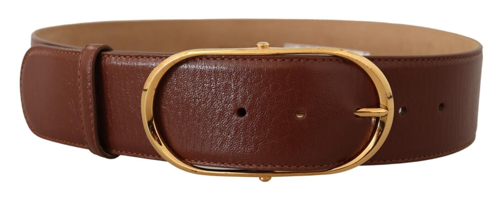 Dolce & Gabbana Gürtel – Leder, Metall, oval, Schnalle, Damen