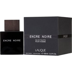 Lalique Encre Noire Lalique – Eau de Toilette – Spray, 3.3 Oz, Herren