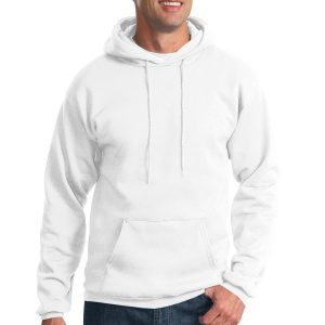 Port & Company Essential Pullover – Herren, lange Größen, Fleece, Kapuzen-Sweatshirt